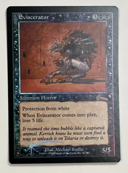 MTG EVISCERATOR (FOIL) Urza's Legacy (OldManMTG 002-895) - Image 1