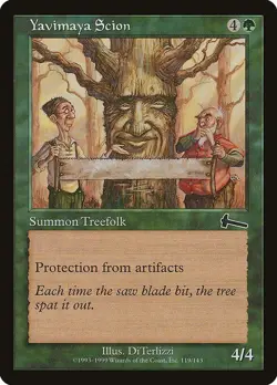 Yavimaya Scion 1x FOIL MtG FOIL Urza's Legacy SP/NM - Image 1