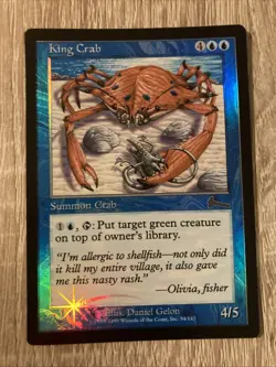 King Crab Foil Urza's Legacy - Near Mint - Image 1