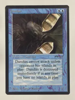 Dandan Arabian Nights LP Light Play MTG Magic The Gathering D - Image 1