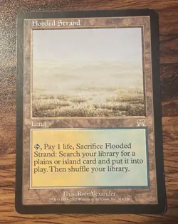 1X MTG Flooded Strand 2002 ONS Onslaught LP+ X1 (C) - Image 1