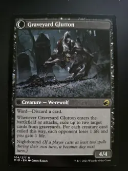 Graveyard Trespasser NM Innistrad: Midnight Hunt MTG FREE SHIPPING - Image 2