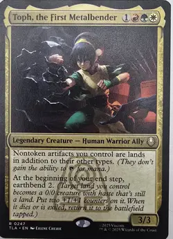 Toph’s Earthbending Army – Avatar MTG Commander Deck | Aang, Iroh, Zuko, Bumi - Image 1