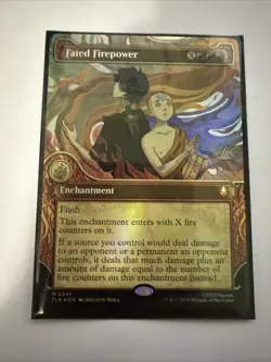 Fated Firepower (Showcase) Avatar: The Last Airbender Foil - Image 1