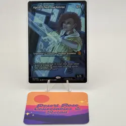 MTG April O'Neil, Hacktivist 282 Showcase Teenage Mutant Ninja Turtles TMT - Image 1