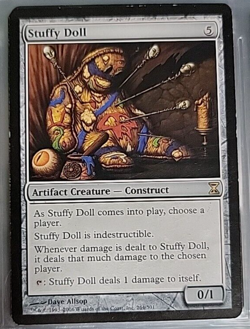 MTG - Stuffy Doll Time Spiral a bit dam - Image 1