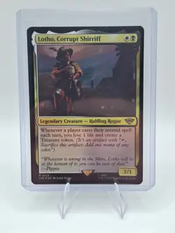 MTG Lotho, Corrupt Shirriff 0213 Foil Lord Of The Rings NM/UNPLAYED - Image 1