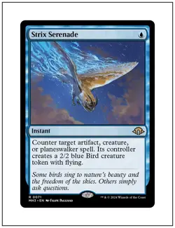 1x Strix Serenade, Magic the Gathering MTG NM - Image 1