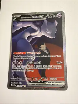 Team Rockets Mewtwo EX 281/217 Ascended Heroes SIR Pokemon 281/217 Mint - Image 2