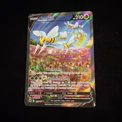 Pokemon Beedrill V 161/189 Astral Radiance Full Art Ultra Rare Holo 210 HP - Image 1
