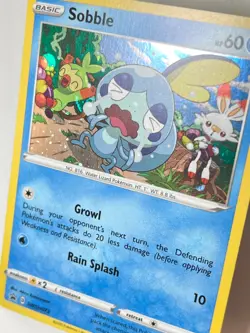 Sobble SWSH073 Black Star Promo Vivid Voltage Blister Pokemon TCG - NM w/ SWIRL - Image 2