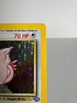 Pokemon TCG Clefable Jungle 1st Edition 1/64 Holo Rare - Image 4