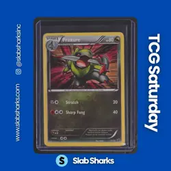 2012 POKEMON DRAGON VAULT #15/20 FRAXURE HOLO RARE - Image 1