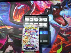 VERY HEAVY! GOD PACKUU SIRUU 22.40g Prismatic Evolutions Pokemon Booster - Image 1