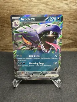 Pokemon TCG Arbok ex 024/165 Holo Double Rare - Scarlet & Violet 151 Set - NM - Image 1