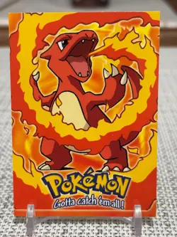 1999 Topps Pokemon The First Movie #E5 of 12 Charmeleon (Evolution) Blue Logo NM - Image 1