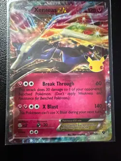 XERNEAS EX 97/146 CELEBRATIONS: CLASSIC COLLECTION POKEMON NM/M - Image 1