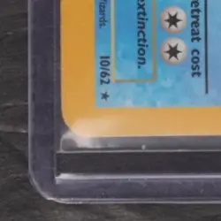 1999 POKEMON FOSSIL #10/62 LAPRAS HOLO RARE - Image 4