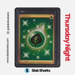 2021 POKEMON SWORD & SHIELD FUSION STRIKE #283/264 GRASS ENERGY SECRET RARE - Image 1