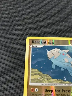 Pokemon Relicanth - SH8 - Secret Rare Holo - Platinum Supreme Victors LP - Image 4