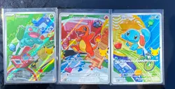 Pokemon 2026 First Partner Illustration Collection Series 1 Promos Set 37-39 #ML - Image 3