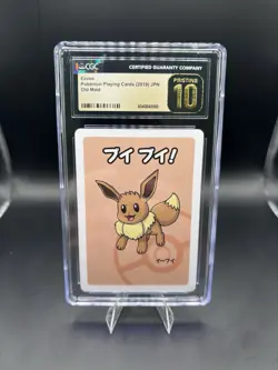 Eevee 2019 Pokemon Japanese Old Maid - Graded CGC Pristine 10 - Image 1