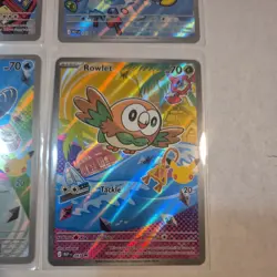 Pokemon 1st Partner Illustration Collections Turtwig Chimchar Popplio Rowlet - Image 2