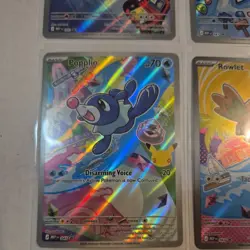 Pokemon 1st Partner Illustration Collections Turtwig Chimchar Popplio Rowlet - Image 3