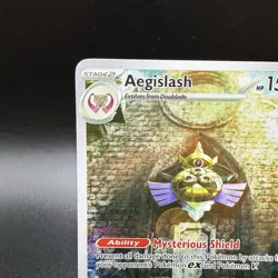 Aegislash - 210/182 Illustration Rare Holo NM Pokemon SV04: Paradox Rift - Image 2
