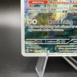 Aegislash - 210/182 Illustration Rare Holo NM Pokemon SV04: Paradox Rift - Image 4