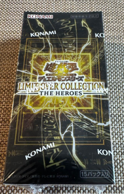 Yugioh Limit Over Collection: The Heroes Japanese Booster Box Brand New Sealed - Image 1