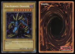 Tri-Horned Dragon (LOB-000) LOB-000 Reverse Foil Error Yu-Gi-Oh - Image 3