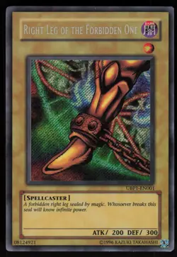 Right Leg of the Forbidden One UBP1-EN001 GX Ultimate Beginner's Pack 1 Yu-Gi-Oh - Image 1