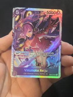 One Piece Heroine’s Edition Vinsmoke Reiju EB03-031 Super Rare SR NM - Image 2