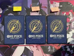 3 Card Set Promo Japanese ONE PIECE Card Game Strongest Three Brothers TCG JE21 - Image 2