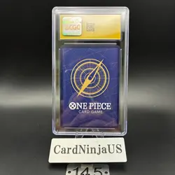 CGC 10 PRISTINE Nami Parallel OP01-016 R 25th Edition ONE PIECE Card Game 145 - Image 2