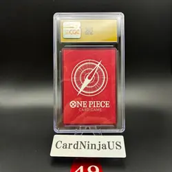 CGC 10 PRISTINE Roronoa Zoro Parallel OP01-001 L 25th Edition ONE PIECE Card 49 - Image 2