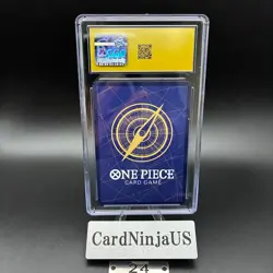 CGC 10 PRISTINE Monkey D. Luffy (Parallel) P-001 P 25th Edition - ONE PIECE Card - Image 2