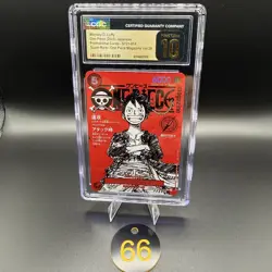 CGC PRISTINE 10 Luffy ST21-014 One Piece Magazine Weekly Shonen Jump Promo TC 66 - Image 1