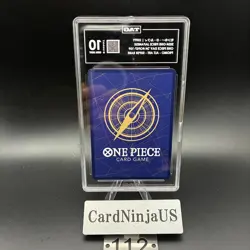 TAG 10 GEM MINT Luffy SR OP07-109 Japanese One Piece Promo Card ONE PIECE DAY'24 - Image 2