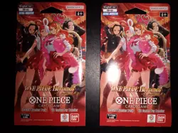 One Piece Heroines Edition EB03 Sleeved Booster English Ccg Sealed 2 Pack Lot - Image 2