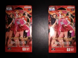 One Piece Heroines Edition EB03 Sleeved Booster English Ccg Sealed 2 Pack Lot - Image 3
