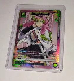 Union Arena Demon Slayer Mitsuri Kanroji UEX05BT/KMY-3-007 U* Foil Card NM - Image 1