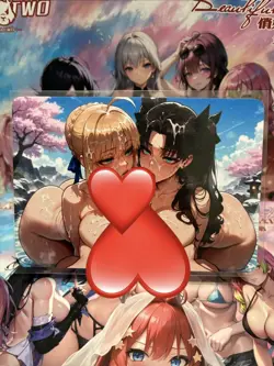 Matte Beautiful Waifu Handmade Card Goddess Story CCG Anime Double Sided - Image 2