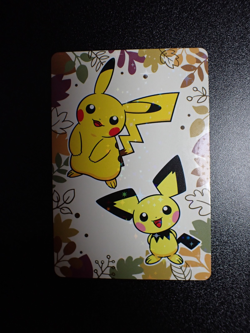 Pokemon Card Pronto Promo 2 SET Holo Shining Pikachu & Pichu #5952 EX - Image 1