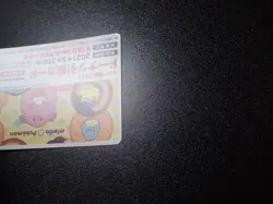 Pokemon 2021 Misdo Mister Donuts Promo Redemption Card Eevee Pikachu #5914 PLAY - Image 5