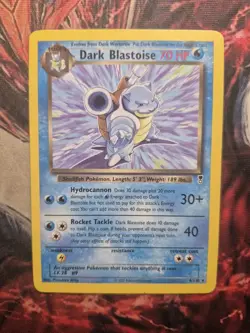 Dark Blastoise 4/110 Non Holo Rare Legendary Collection Pokemon Card TCG MP/HP - Image 1