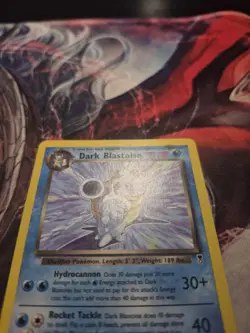 Dark Blastoise 4/110 Non Holo Rare Legendary Collection Pokemon Card TCG MP/HP - Image 2