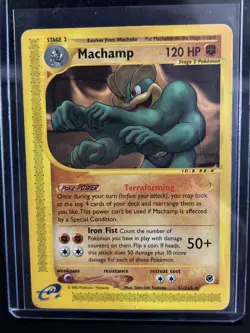 Machamp - 51/165 - Pokemon Expedition Non-Holo Rare Card MP - Image 1