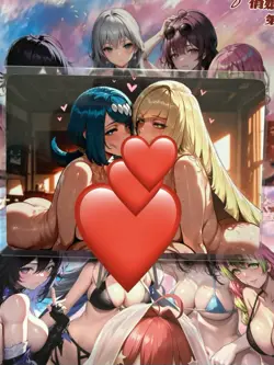 Matte Beautiful Waifu Handmade Card Goddess Story CCG Anime Double Sided - Image 2